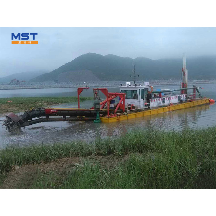 What is the capacity of a cutter suction dredger?