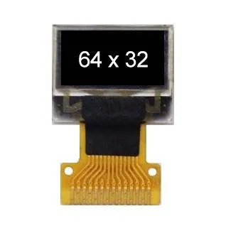 0.49 Inch Mono (Blue) 14pin OLED Display with 64X32 Pixels