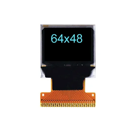 0.66 Inch Mono (Blue) 28pin OLED Display with 64X48 Pixels