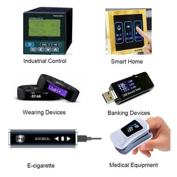 0.71 Inch Mono OLED Display with White Color and 48*64 Resolution
