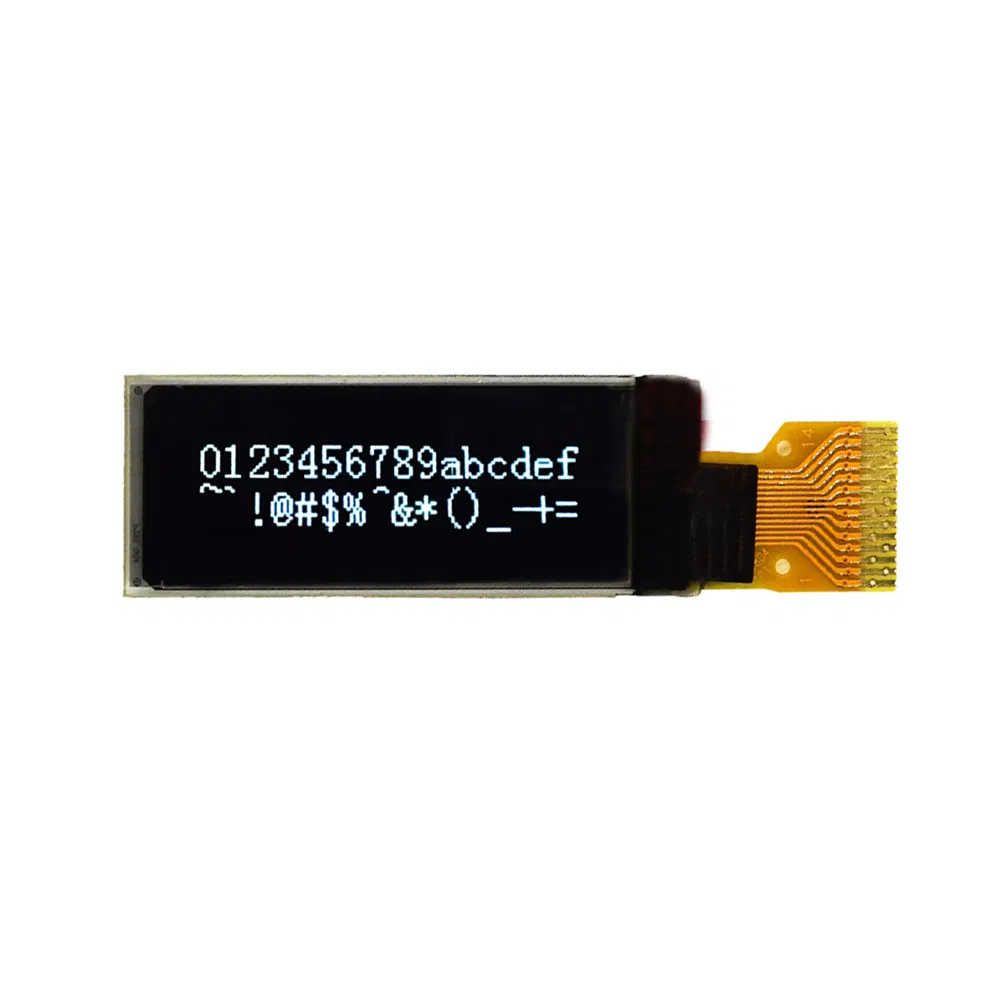 0.91 Inch White OLED Display 12832 LCD Module 128X32 SSD1306 Driver 3.3V