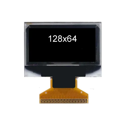 0.96 Inch 128X64 Pixels OLED Display Mono (Blue)
