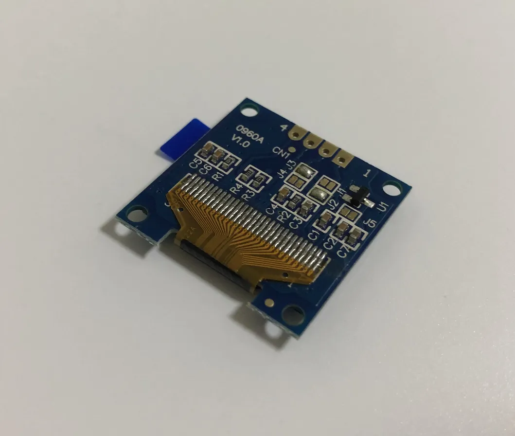 0.96-Inch Monochrome OLED Module with 128X64 Pixels, 120 Luminance