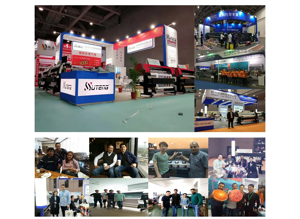 1.8m Good Large Format T Shirt Sublimation Printer with 4720 Head