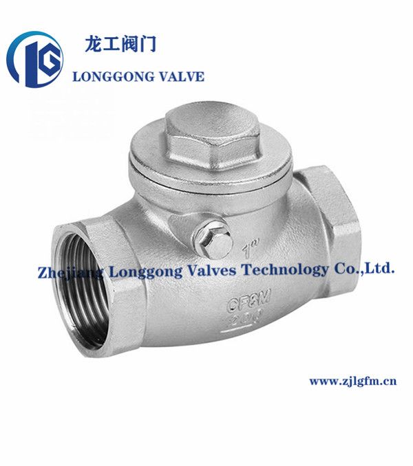 1000wog Lift Type Threaded Check Valve NPT/Bsp
