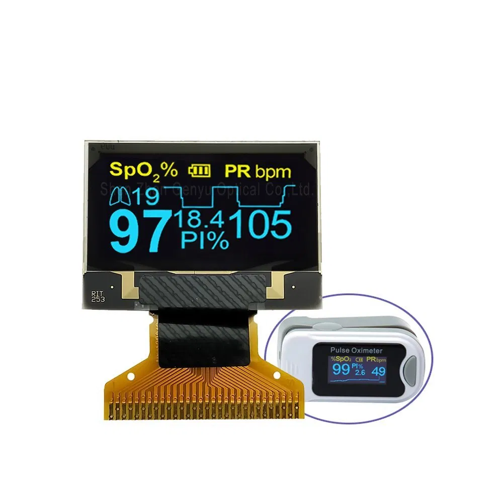 128X64dots 0.96′ ′ Inch 4-Wire Serial Interface, I2c Interface SSD1306 OLED LCD Display for Smart Watch