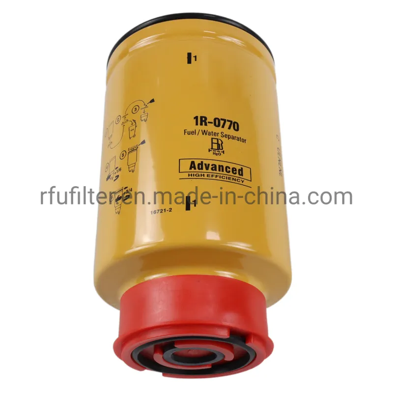 1r-0770 326-1643 326- 1644 326-1642 Excavator Fuel Water Separator