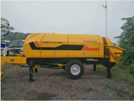 2012 Reconditioned Zoomlion Hbt80-18-132su Trailer Pump