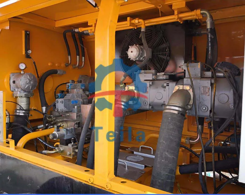 2012 Zoomlion Brand 80cbm Used Trailer Pump