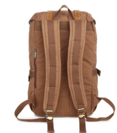 2017 Hot Sale Canvas Shoulder Backpack Neutral Casual Travel Backpack Shoulder for Mountaining