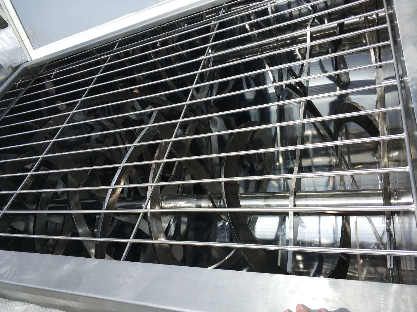 2021 Customized Double Horizontal Ribbon Blender Mixer