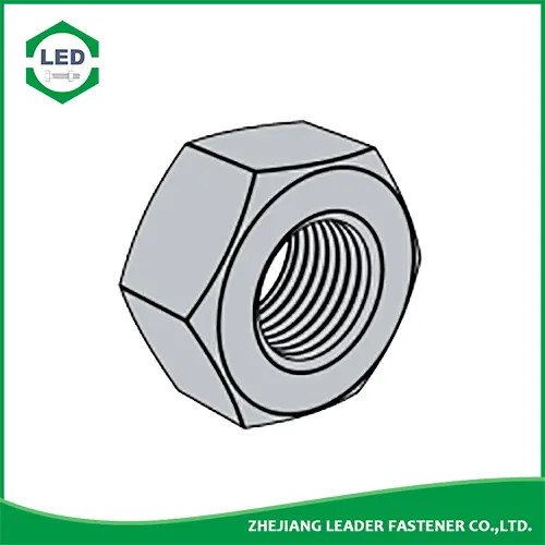 What is the difference between a flange nut and a hex nut?