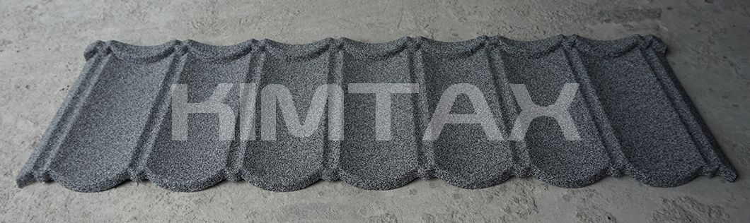 Africa Market Cheap Roofing Materials Stone Chip Coated Metal Roofing Tiles