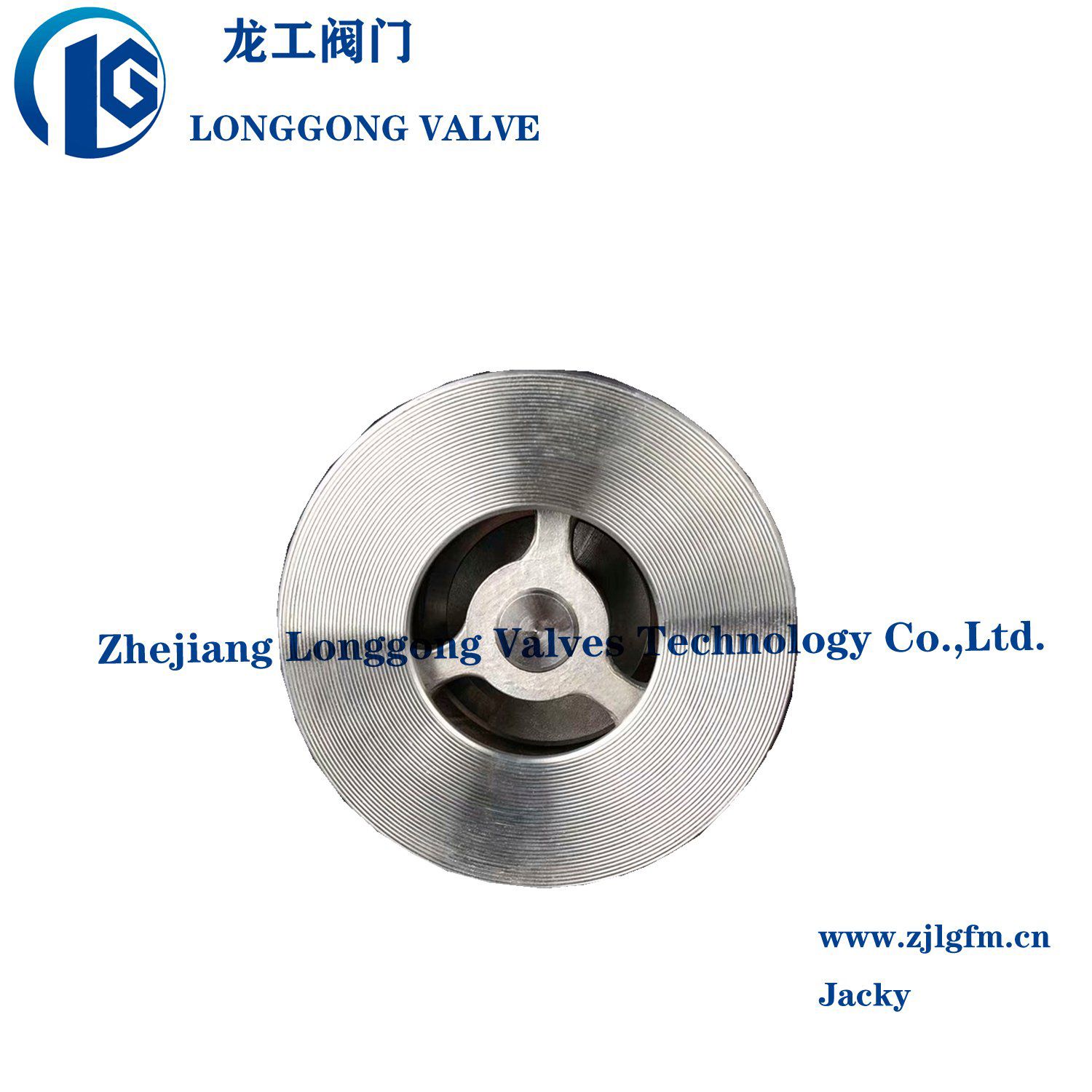 API 6D/DIN/ANSI Casting Steel/Wcb/CF8/ CF8m Single Lift Disc Wafer Type Check Valve Non-Return Check Valve