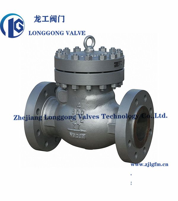 API 6D/GB High Quality Pressure Seal Stainless Steel Flange End Non Return Swing Check Valve Wcb/CF8/CF8m