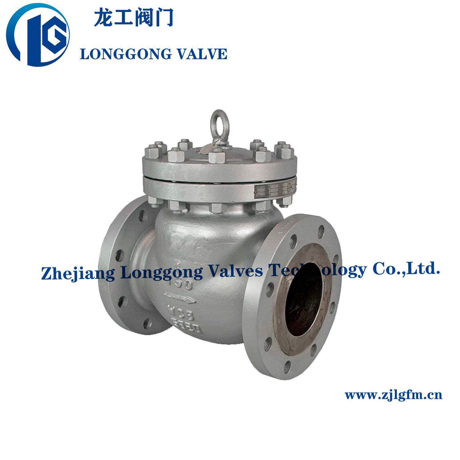 API Industrial Stainless Steel CF8 CF8m SS304 SS316 Carbon Steel Wcb LC1 Lcb Lcc Non Return Flange Swing Check Valve Manufacturer