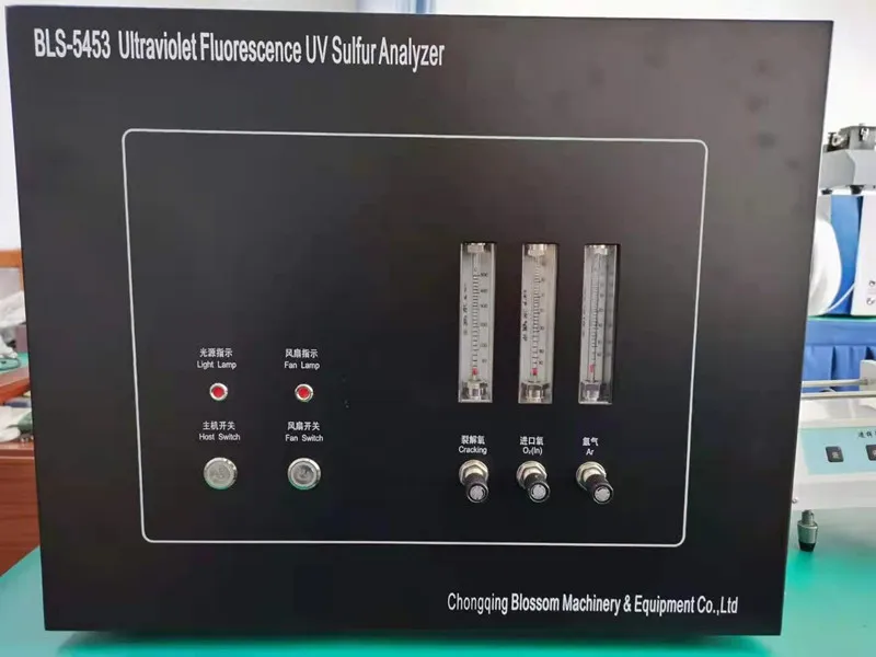 ASTM D5453 D4629 Total Low Sulfur Content in Oil Test Machine