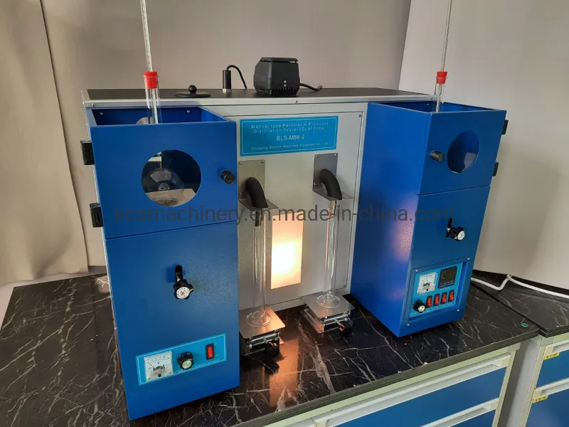 ASTM D86 Manual Type Two Pipe Distillation Range Tester