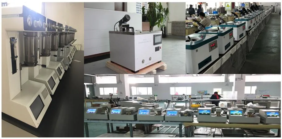 ASTM D93 Transformer Oil Closed Cup Flash Point Testing Apparatus