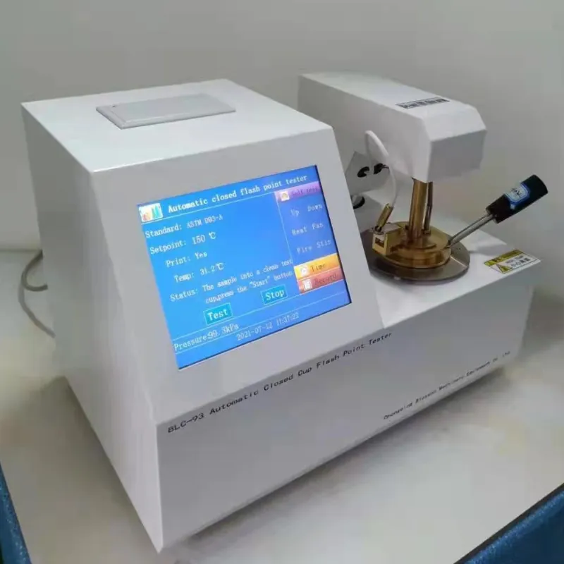 ASTM D93 Transformer Oil Closed Cup Flash Point Testing Apparatus