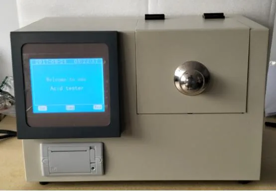 ASTM D974 Automatic Acidity Test Kit of Insulating Oil Transformer Oil
