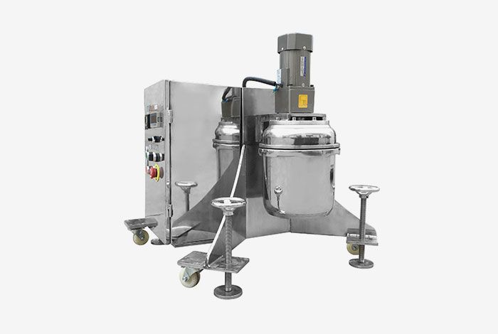 Automatic Container Mixer for Powder Coating, Masterbatches