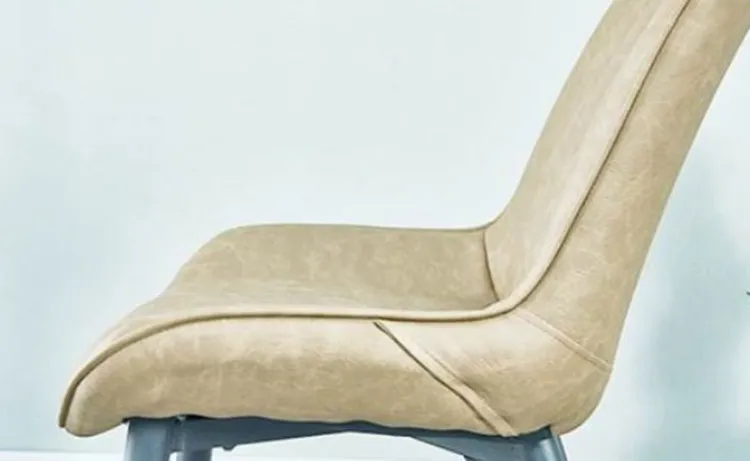 Bed Room Furniture Modern Chaise Metal Steel Indoors Leather Butterfly Relax Dining Chairs