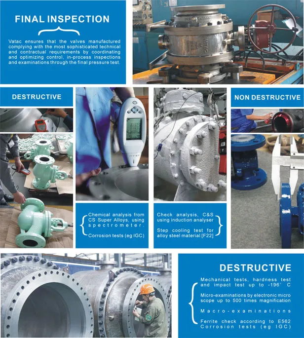 Bronze Alloy C95500 Flange Connection Lift Check Valve