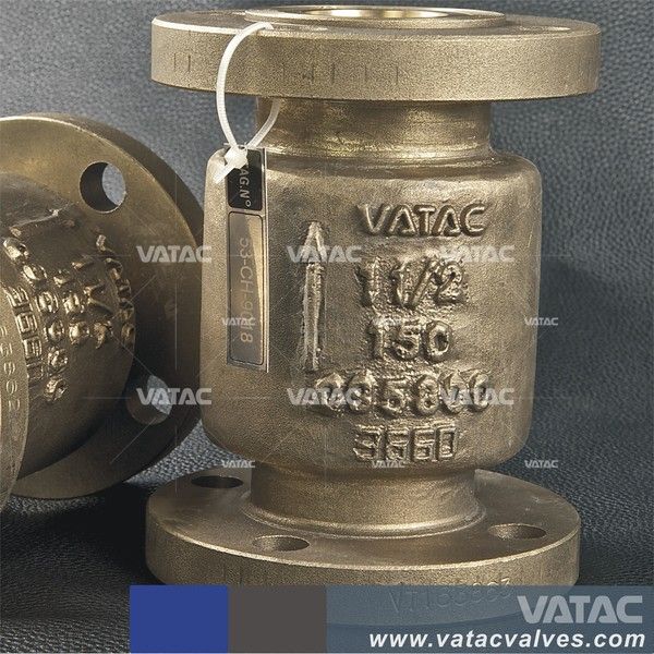 Bronze Alloy C95500 Flange Connection Lift Check Valve