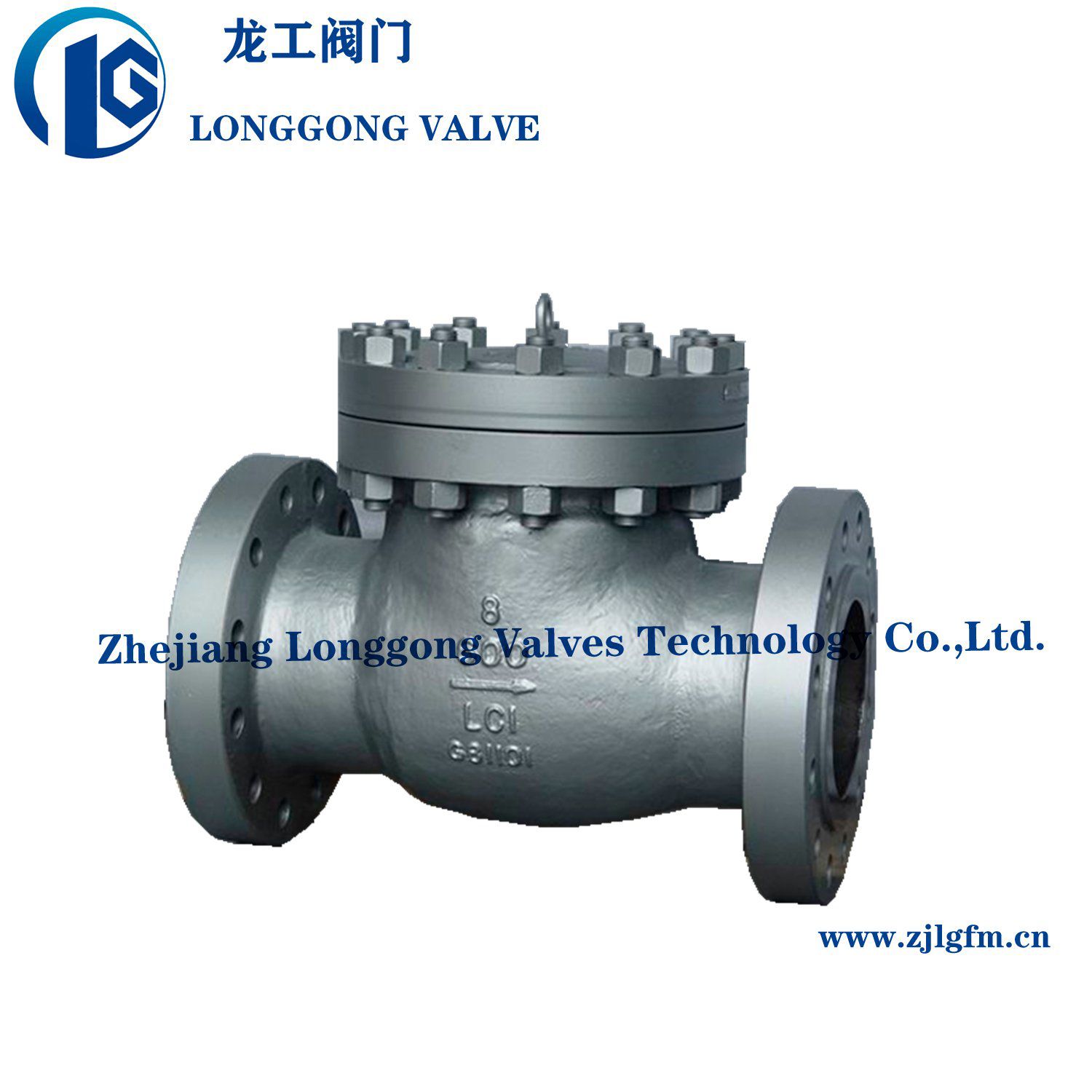 BS1868 API 594 API 6D Full Opening Wcb/Wc6/Lcb/Wc9 Bolted Cover Stellite Trim Non Return Disc Flange End Butt Weld Swing Check Valve
