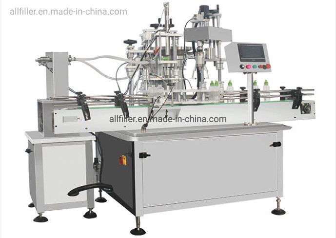 CE Auto Protein Milk Soap Salt Coffee Powder Packing Capping Labeling Screw Powder Filling Mixing Machine
