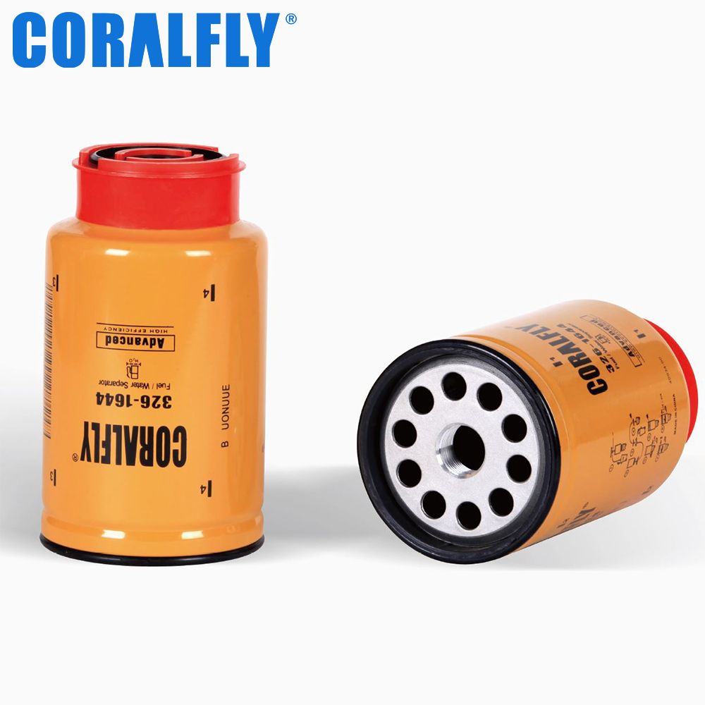 Coralfly Cat Filter 3261644 326-1644 Fuel Filter Water Separator