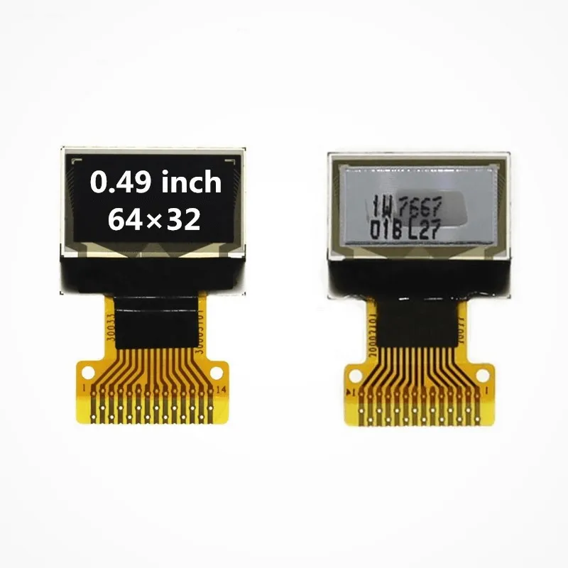 Custom Small Monochrome 128X64 Micro Panel Screen LCD 0.96 SSD1306 Display OLED