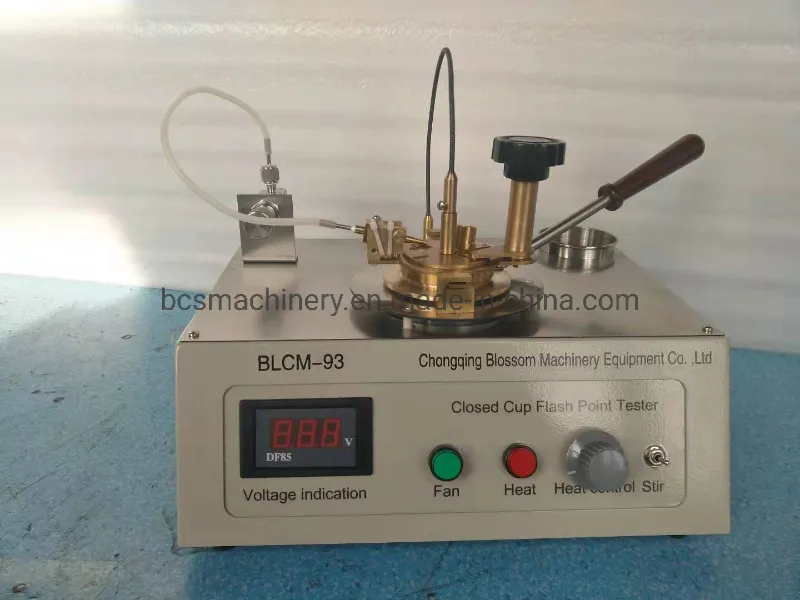 Digital Pensky Martens Closed Cup Oil Flash Point Apparatus