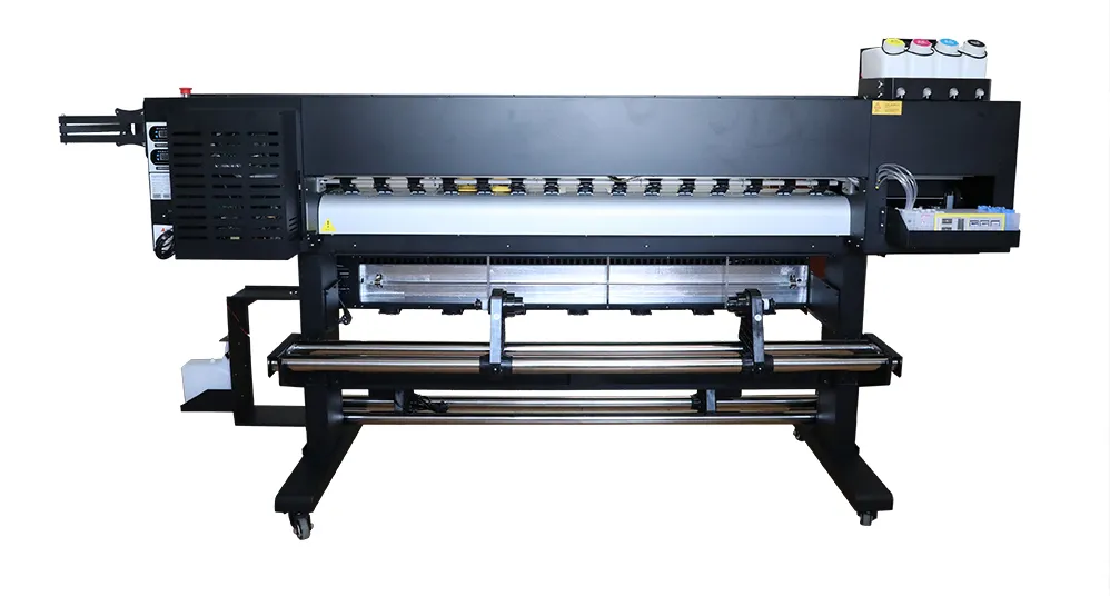 Dual Head Digital Eco Solvent Inkjet Printer with Exterior Fan