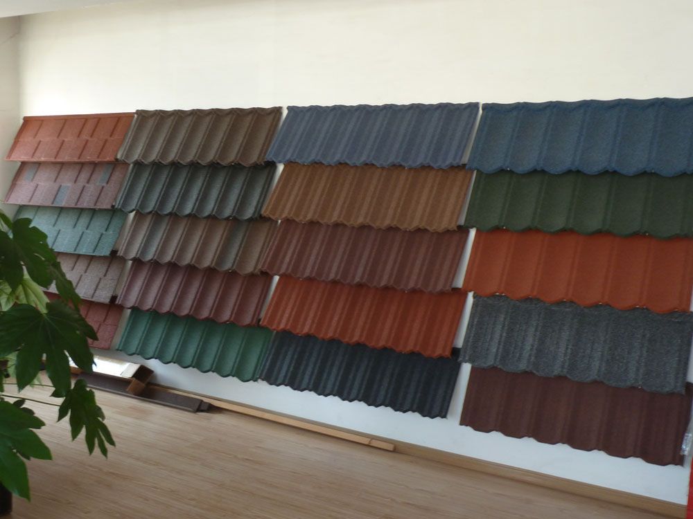 Ethioplia Shingle Stone Coated Metal Roof Tiles