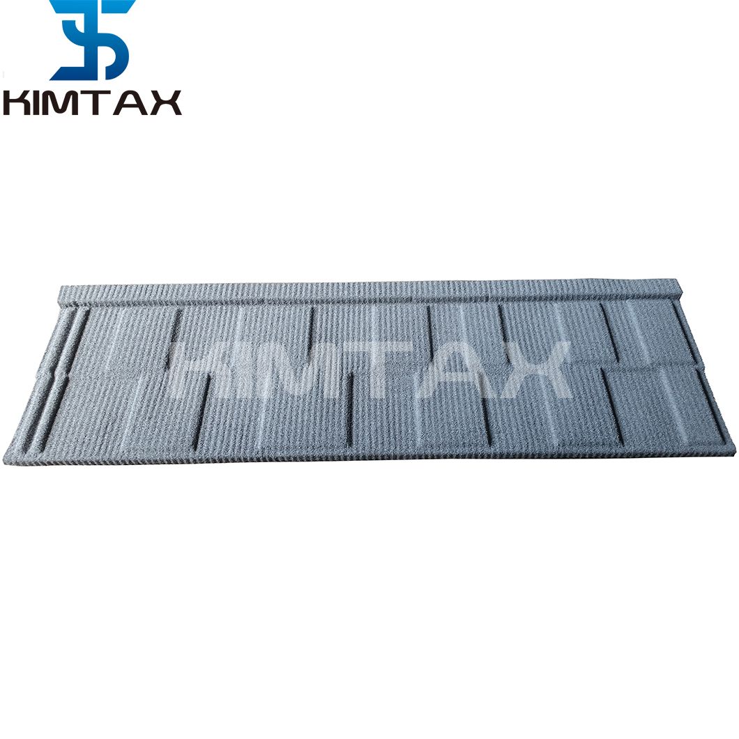Factory Direct Shingle Colorful Stone Chip Coated Metal Roof Tiles for Roof Construction