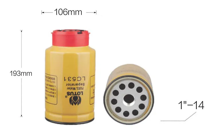 Fuel Filter 1r-0770 326-1644 P550626 Sfc-55170