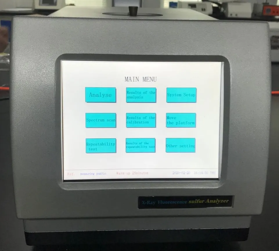 Fuel Oil Biodiesel Oil X-ray Fluorescence Sulfur in -Oil-Analyzer