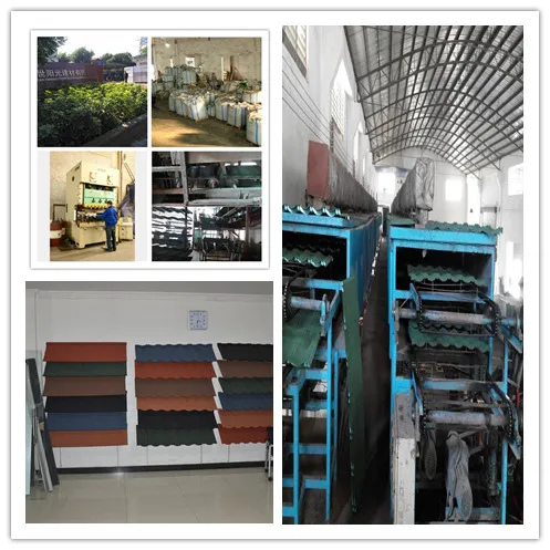 Guangzhou Hot Sell Sand Coated Tiles Roofing