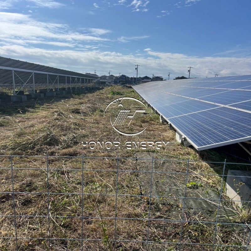 Concrete Solar Steel Ground Mount