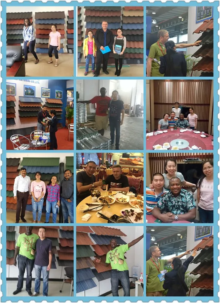 Kazakhstan, Kyrgyzstan, Tajikistan, Turkmenistan, and Uzbekistan Decra Roof Tiles Stone Coated Roofing Sheet Manufacture Factory