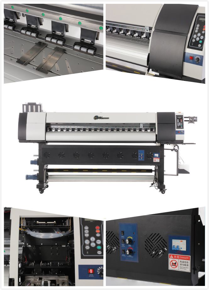 Large Format Digital Fabric Sublimation Printer for Polyester Printing