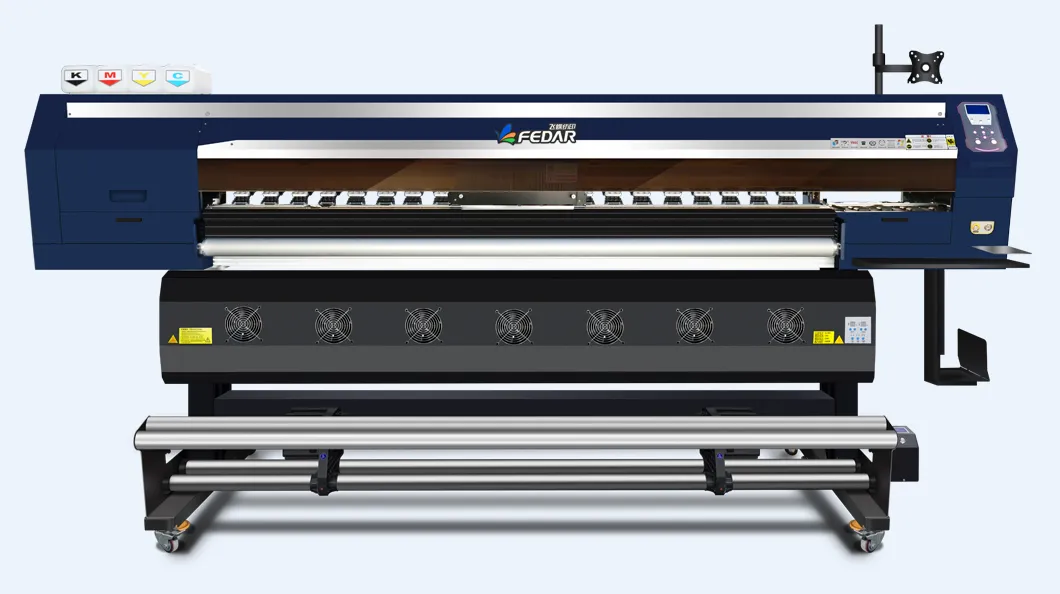 Large Format Roll to Roll Textile Dye Sublimation Printing Sublimation Printer