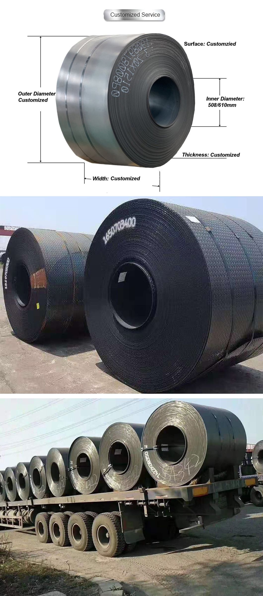 Liange ASTM 1020 1025 1035 1045 1050 High Quality Carbon Alloy Steel Strips Coils for Sale