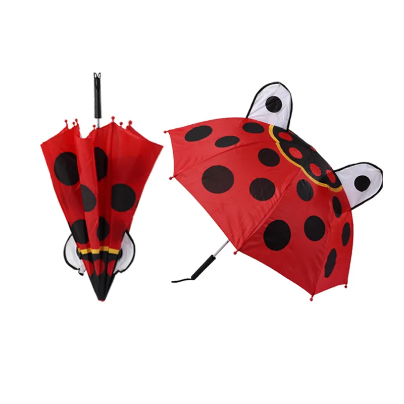 Manual Open Ear Shaped Safety Children Umbrella Kids