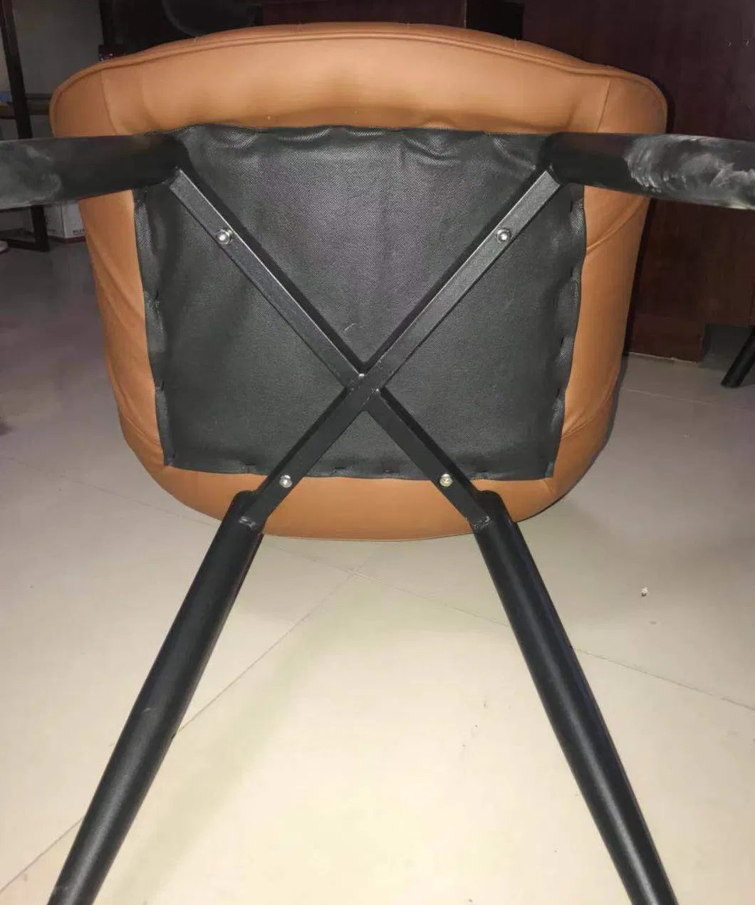 Modern Room Green Dining White Club Live Dine Faux Genuine Grey Luxury Industrial Pink Leather Dining Chair