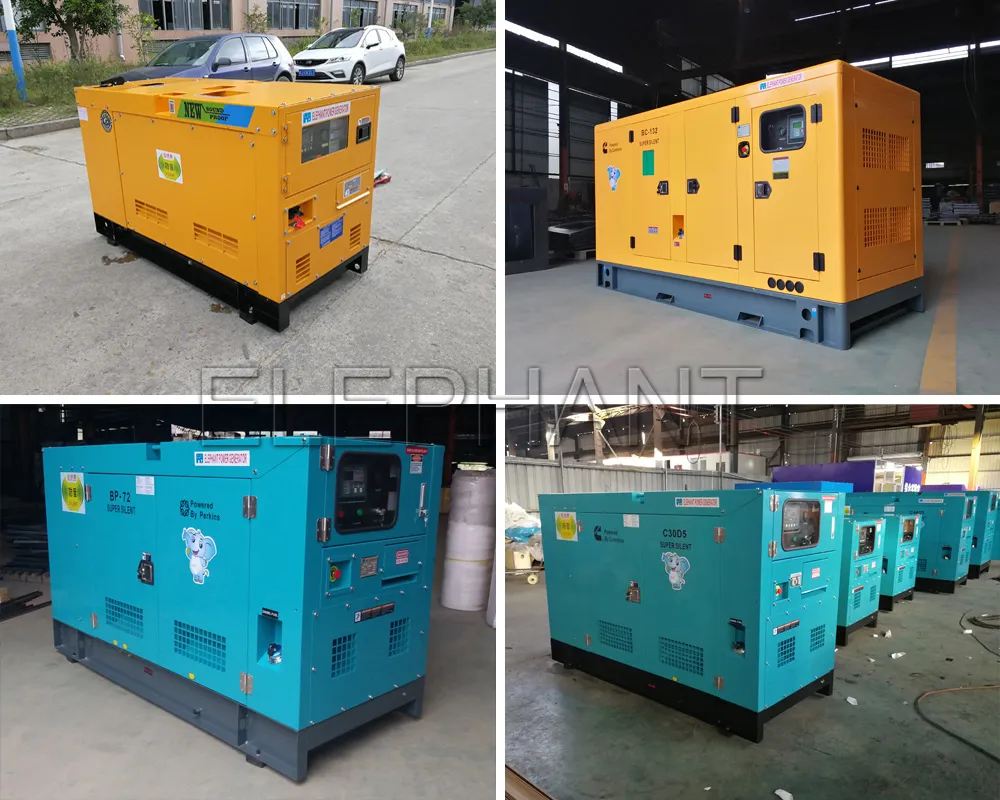 Own Exporting License Kofo Engine Micro Computer Control Diesel Electirc Generators