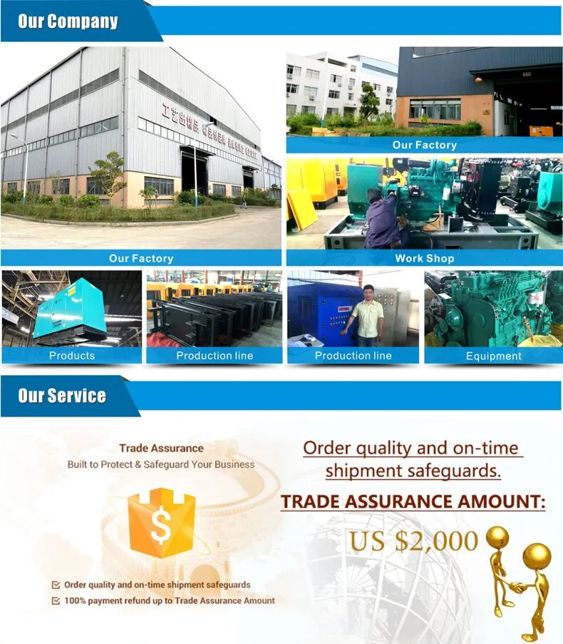 Own Exporting License Kofo Engine Micro Computer Control Diesel Electirc Generators