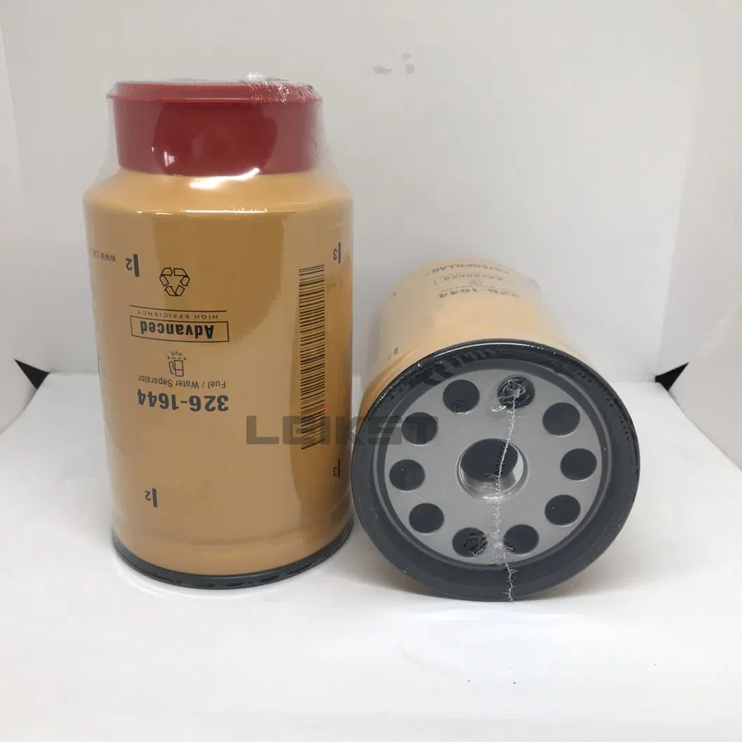P551110 3261643 326-1643 326-1644 Excavator Filters 3261644 P551010 Leikst Fuel Water Separator Filter for Highway Truck 14622355